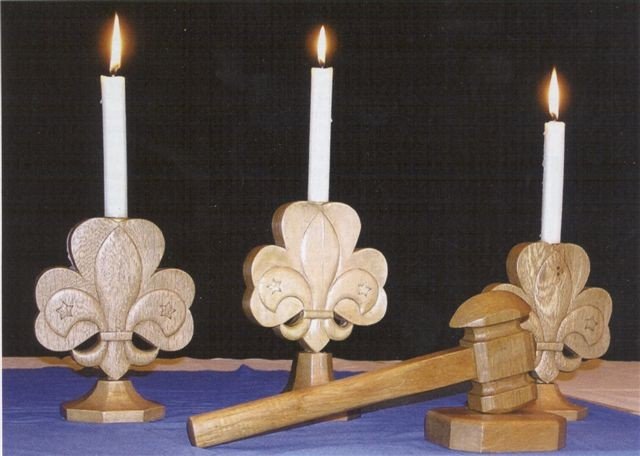 3 candles small